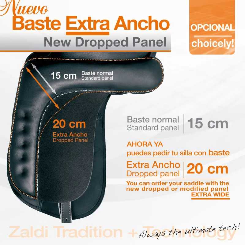 BASTE EXTRA ANCHO DROPPED PANEL OPCIÓN SILLA ZALDI