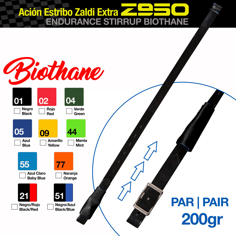 ACIÓN ESTRIBO ZALDI EXTRA Z950 BIOTANE