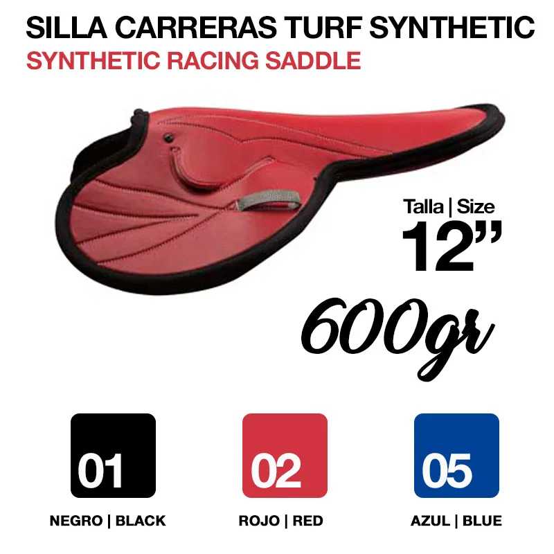 SILLA CARRERAS TURF SYNTHETIC 12" (600gr)
