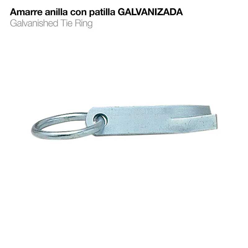 AMARRE ANILLA CON PATILLA GALVANIZADO
