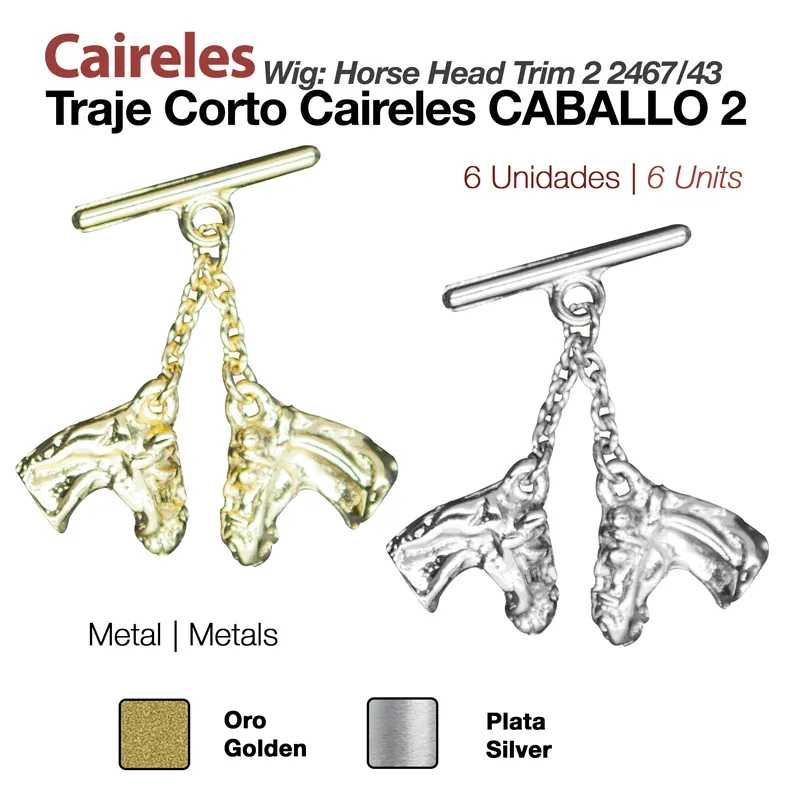 TRAJE CORTO CAIRELES CABALLO 2 2467/43 6uds