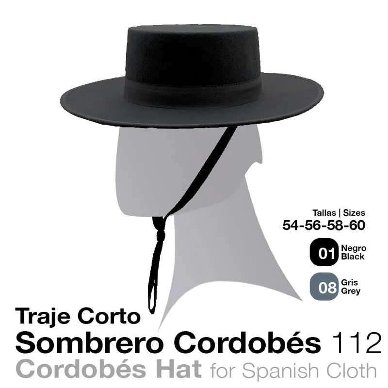 TRAJE CORTO SOMBRERO CORDOBÉS Nº112